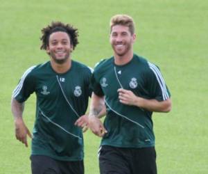 Sergio Ramos y Marcelo, piezas vitales en el defensa del Madrid.