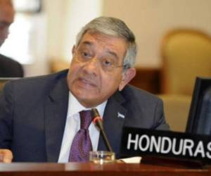 Leónidas Rosa es el embajador de Honduras ante la OEA.