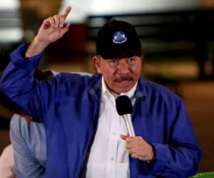 Ortega, un exguerrillero de 73 años que gobierna de manera sucesiva desde el 2007, fue sacudido por una ola de protestas que iniciaron el 18 de abril contra una reforma del seguro. Foto cortesía La Prensa de Nicaragua