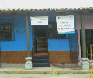 Este es el local donde funcionará la oficina postal en Valle de Ángeles.