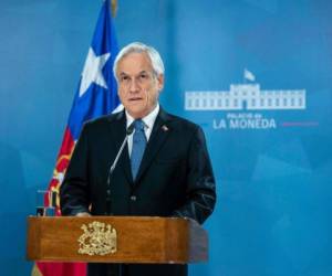 Sebastián Piñera, presidente de Chile. Foto AFP