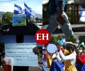 Este domingo, como cada año, se celebró el Día de la Biblia en la capital de Honduras. Sin embargo, por primera vez, el esperado evento estuvo marcado por la particularidad de una pandemia. Vea a continuación cómo se desarrolló la atípica festividad. Fotos: Emilio Flores/ EL HERALDO.