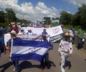 El grupo de hondureños espera llegar a la capital de Honduras el próximo viernes. Foto: Radio América