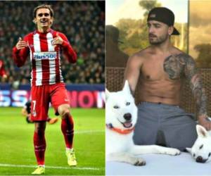 El jugador francés Antoine Griezmann agradeció al cantante Maluma por haber hecho bailar a su esposa con la canción 'Felices los cuatro'. (Fotos: Redes)