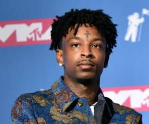 Esta foto de archivo del 20 de agosto del 2018 muestra al rapero 21 Savage posando en la sala de prensa de la ceremonia de entrega de premios MTV Video Music en Radio City Music Hall en Nueva York. (AP)