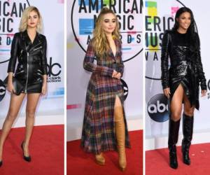 Ellos fueron los mejores vestidos en la gala de premiación de los American Music Awards 2017.