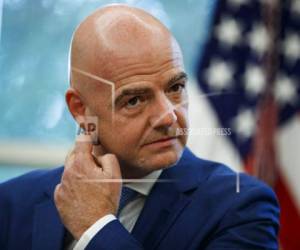 'Prefiero ver grandes partidos de la MLS en Estados Unidos en lugar de partidos de la liga española que se juega en Estados Unidos', se expresó Infantino. Foto:AP