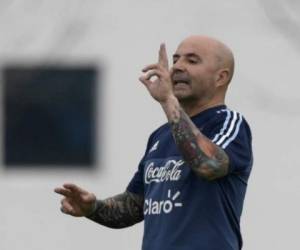 Jorge Sampaoli es uno de los entrenadores más aclamados de Sudamérica. (AP)