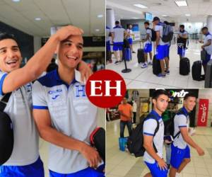 Con los ánimos arriba tras haber vencido 4-0 a Puerto Rico, este viernes la Selección Nacional de Honduras viajó hasta San Pedro Sula para continuar con su concentración de cara al duelo amistoso del martes ante Chile. (Fotos: Ronal Aceituno / EL HERALDO)