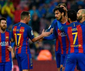 'El FC Barcelona expresa su rechazo e indignación por el contenido de un tuit publicado por el presidente del Málaga, Abdullah Al-Thani. Foto: AFP