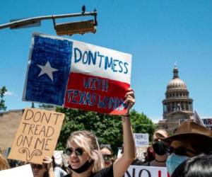 Existe una fuerte oposición a la ley del aborto en Texas. Foto: AFP
