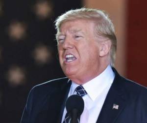 El presidente estadounidense Donad Trump no reconoció la diferencia entre el tiempo y el clima. Foto: Agencia AFP