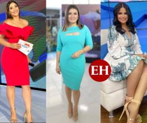 Derrochando belleza y colorido, las presentadoras de televisión hondureña rindieron tributo a la patria con hermosos vestidos y accesorios en el marco del Bicentenario. A continuación te mostramos a algunas de ellas. Fotos: Instagram