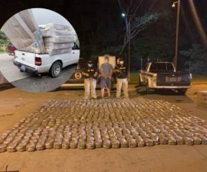 El decomiso se llevó a cabo en horas de la noche del domingo.