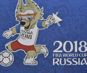 Zabivaka, la mascota oficial del torneo de fútbol de la Copa Mundial Rusia 2018. Foto AFP