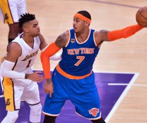 Los Knicks permanecen en la cima de esta lista con un valor de 3,600 millones de dólares, mientras que los Lakers ahora valen un estimado de 3,300 millones de dólares. (Foto: AFP)