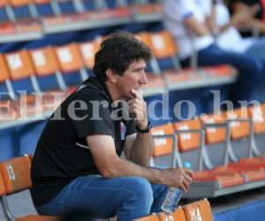 Héctor Vargas fue expulsado el pasado domingo en el clásico ante Marathón en el estadio Nacional de Tegucigalpa (Foto: Johny Magallanes / Deportes EL HERALDO / EL HERALDO Honduras)