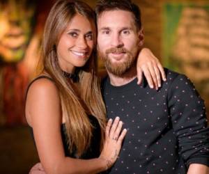 Antonella Roccuzzo estuvo presente durante el encuentro entre Argentina vs Nigeria.