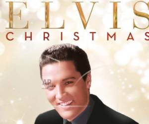 Esta imagen de portada publicada por Sony muestra 'Navidad con Elvis y The Royal Philarmonic Orchestra', de Elvis Presley.