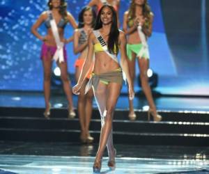 Raquel quedó en segundo lugar en el certamen de belleza Miss Universo 2016. Foto: AFP