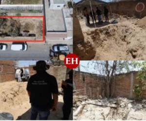 Fue una denuncia de vecinos que puso sobre aviso a la policía de que algo macabro sucedía en ese terreno. Fotos: Fiscalía de Jalisco.