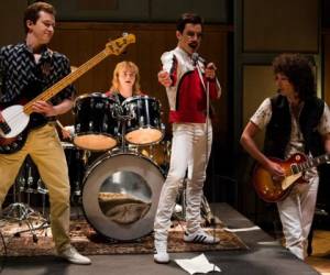 Bohemian Rhapsody, la película de Bryan Singer que retrata la influencia de la banda británica Queen, centrada en la vida de su líder, Fredy Mercury. Foto: Alex Bailey/Twentieth Century Fox via AP / El Heraldo.
