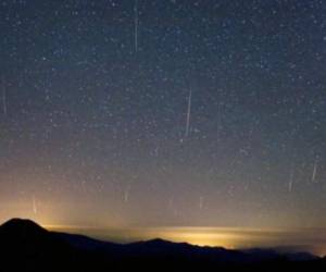 Estas lluvias de estrellas son en realidad partículas del cometa 1P / Halley.