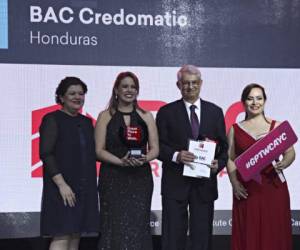 BAC Credomatic fue una de las empresas galardonadas con el Great Place to Work.