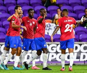 Esta victoria es la primera de Costa Rica desde el 14 de noviembre del 2019, luego de 11 partidos sin poder celebrar. Foto: AFP