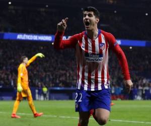 El Atleti tuvo total dominio en el primer tiempo y el propio Morata generó opciones antes de marcar. (Foto: AP)