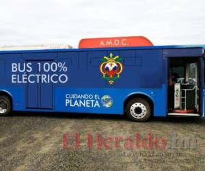 El bus eléctrico evita el uso de combustible fósil. Foto: El Heraldo