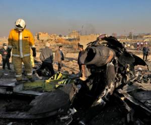 176 personas murieron en el accidente aéreo. AP.