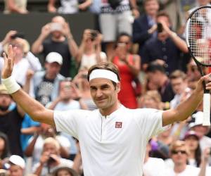Federer se felicitó por el recorrido sin sobresaltos que ha tenido hasta ahora. Foto Agencia AFP.