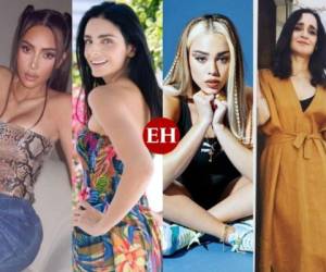 Kim Kardashian, Aislinn Derbez, Danna Paola y Julieta Venegas figuran entre las famosas que se pronunciaron a través de las redes sociales para conmemorar el Día Internacional de la Mujer. Fotos Instagram @dannapaola, @julietavenegasp, @aislinnderbez y @kimkardashian