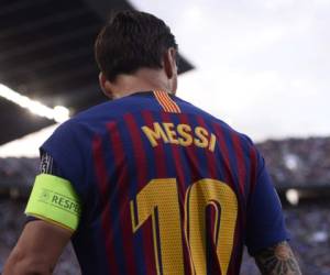 Lionel Messi llega bien inspirado tras anotar un triplete en el debut de la Champions League. Foto:AFP