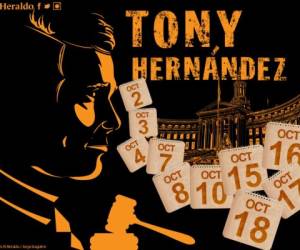 El juicio de Tony Hernández, donde lo hallaron culpable por narcotráfico, duró aproximadamente dos semanas.