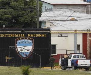 Entrada a la Penitenciaría Nacional Marco Aurelio Soto, en Támara.