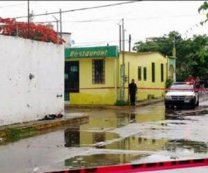 Las cabezas fueron encontradas atrás de un restaurante en el municipio de Tecolutla, Veracruz, México. Foto Cortesía El Sol