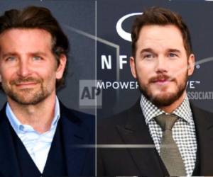 Una combinación de fotografías con los actores de 'Guardianes de la Galaxia' de izquierda a derecha Bradley Cooper y Chris Pratt, quienes junto a otros miembros del elenco publicaron el lunes 30 de julio de 2018 una carta abierta para apoyar al director despedido James Gunn. The Walt Disney Co. despidió a Gunn por chistes sobre pedofilia y violación.