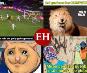Los Tigres de México vencieron 3-0 al Olimpia este sábado, en el partido de semifinales de la Liga de Campeones de la Concacaf. El encuentro dejó una ola de divertidos memes que terminaron de destrozar al equipo hondureño. A continuación algunos de los mejores.