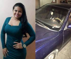 Wendy Isamar Castro es la mujer asesinada dentro de su carro en la ciudad de La Ceiba, norte de Honduras.