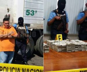 El hondureño detenido en Nicaragua en poder de más de 700 mil dólares escondidos en furgón, fue identificado como Brendyn Fernando Pérez Aquino de 42 años de edad.