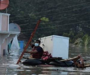 El paso devastador de ambos fenómenos naturales dejó múltiples sectores golpeados, con pérdidas innumerabless que costará años en recuperarse. Foto: Twitter gobierno de Guatemala