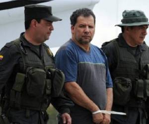 Daniel Rendón Herrera, alias 'Don Mario', de 54 años, capturado hace nueve años en la selva colombiana, fue extraditado el lunes a Estados Unidos.