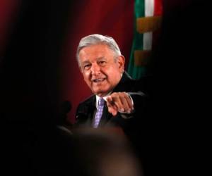 López Obrador fue interrogado de manera insistente sobre este tema. Foto: AP.