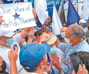 El Partido Nacional confía en la popularidad de su candidato presidencial Nasry “Tito” Asfura y en la aceptación de la mayoría del pueblo capitalino por su labor como alcalde. Foto: El Heraldo