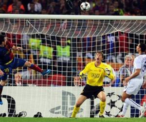 La anotación de Messi ante la Roma fue el mejor gol, según la Uefa.
