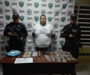 Marco Tulio Peralta Rubi 'alias Chepe' durante su captura.