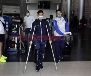 Antes de venirse le pidió a sus compañeros'que puedan luchar hasta el final, que den lo mejor porque la Selecciónn es una alegría para todos'. Fotos y video: Emilio Flores/EL HERALDO.