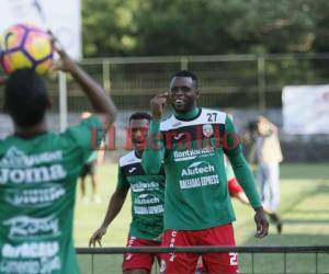 El atacante de los verdes confía que levantarán la copa en el Yankel Rosenthal. Foto: El Heraldo / OPSA